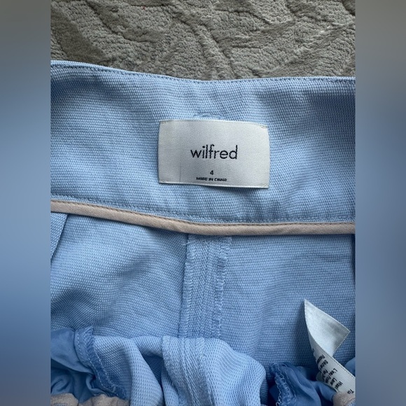 Aritzia Wilfred Paperbag Shorts Heatwave Blue Size 4 - Picture 5 of 7